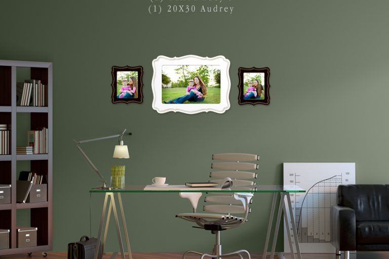 organic bloom frame wall display