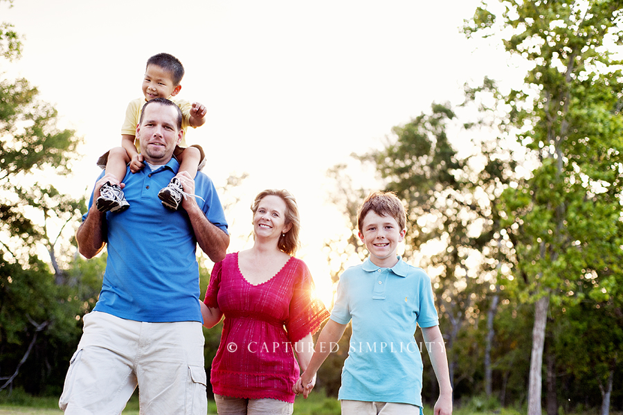 family portraits spring texas Houston Texas Child Photographer