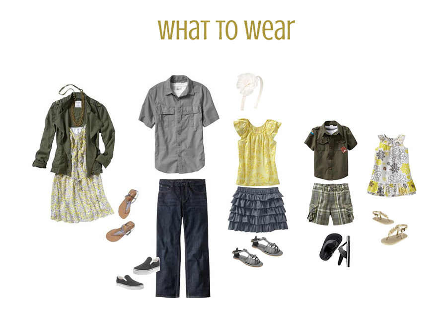Family Portrait Outfits