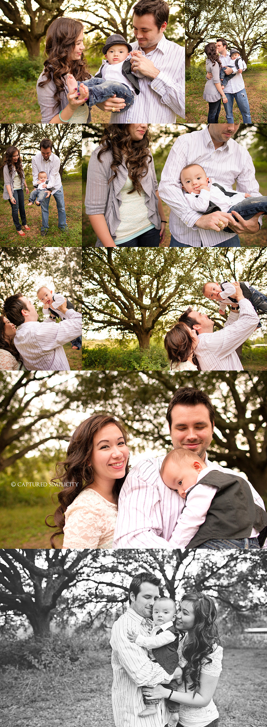 couples photography houston wall collage