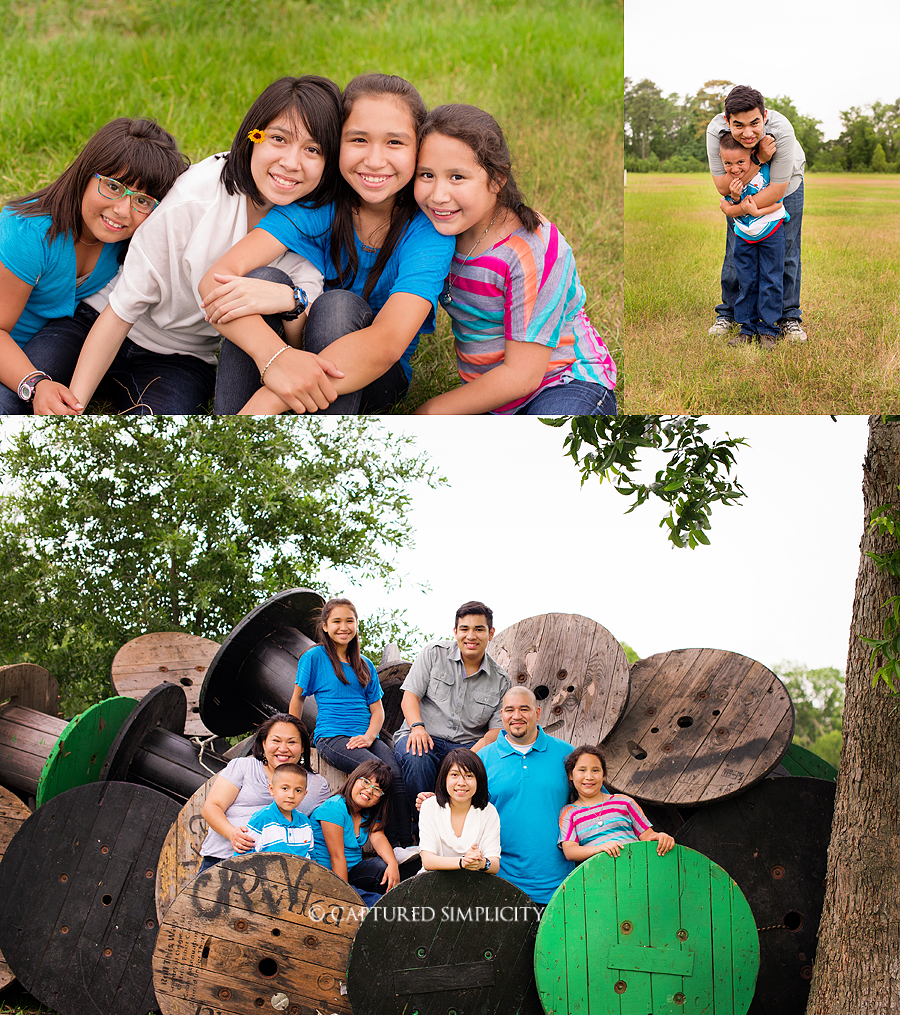 holiday portraits the woodlands