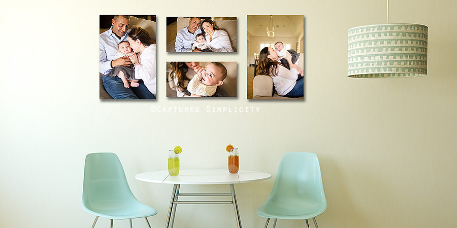 displaying photos in your home family photography bellaire texas