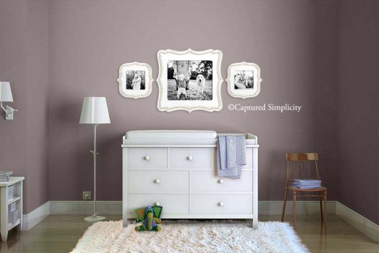 child photographer helps design wall displays in your home
