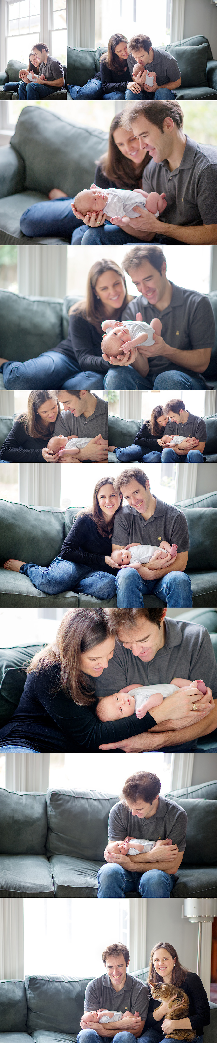 In Home Newborn Photography Houston