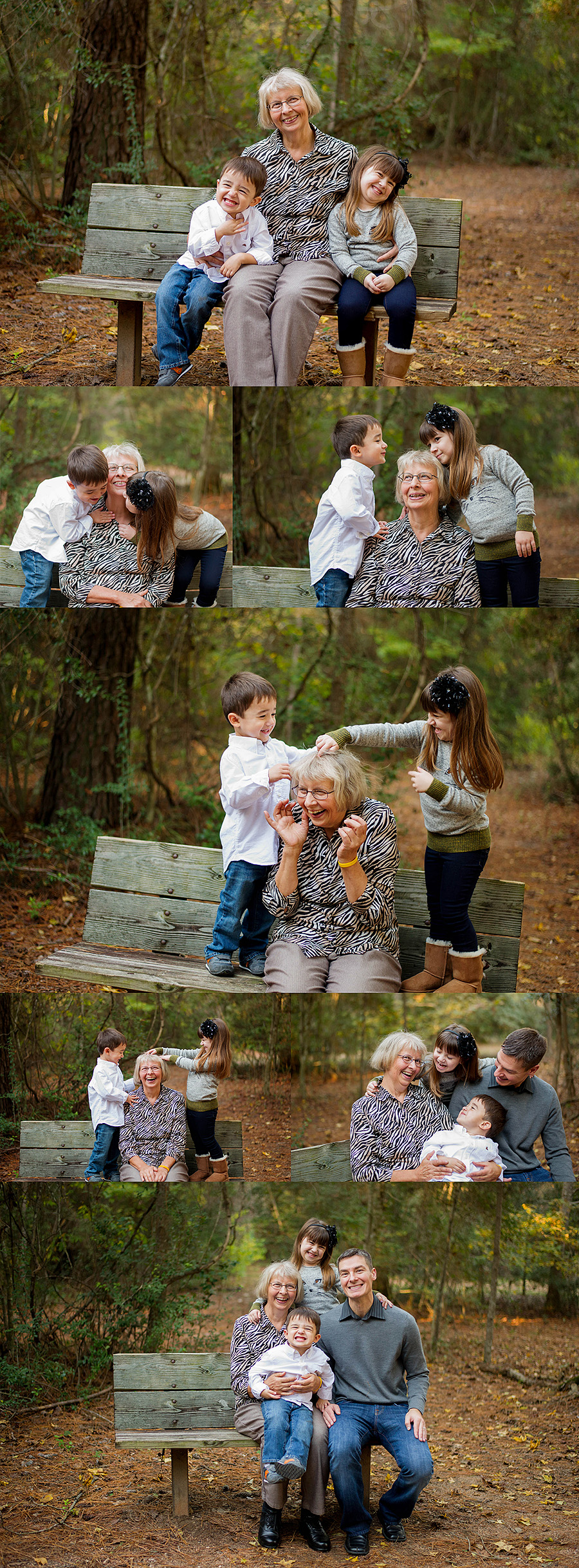 Houston Grandparent Family Photos