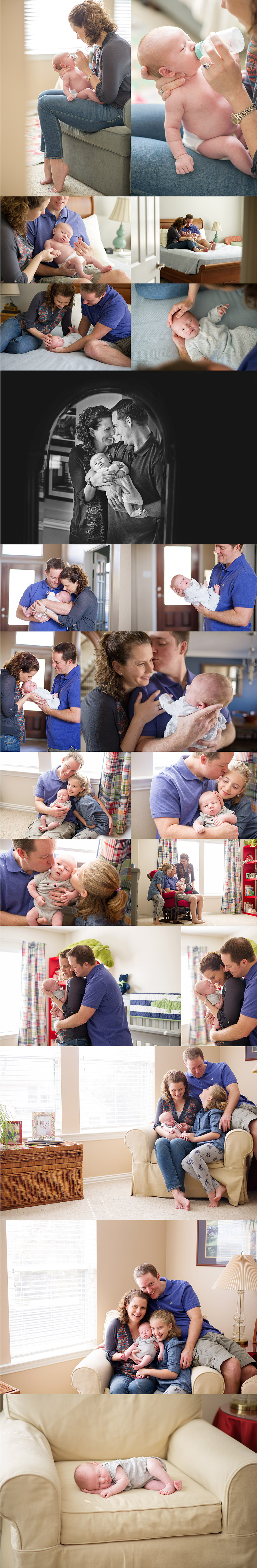 Newborn Family Photography Woodlands Texas