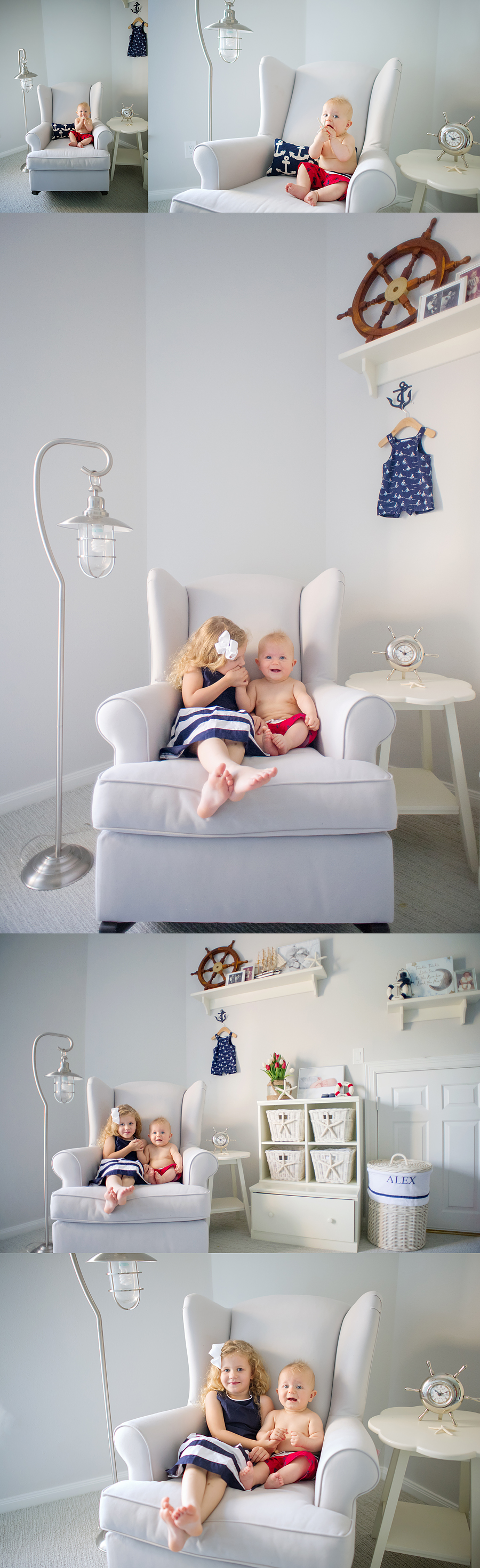 Sibling Baby Photographer Houston