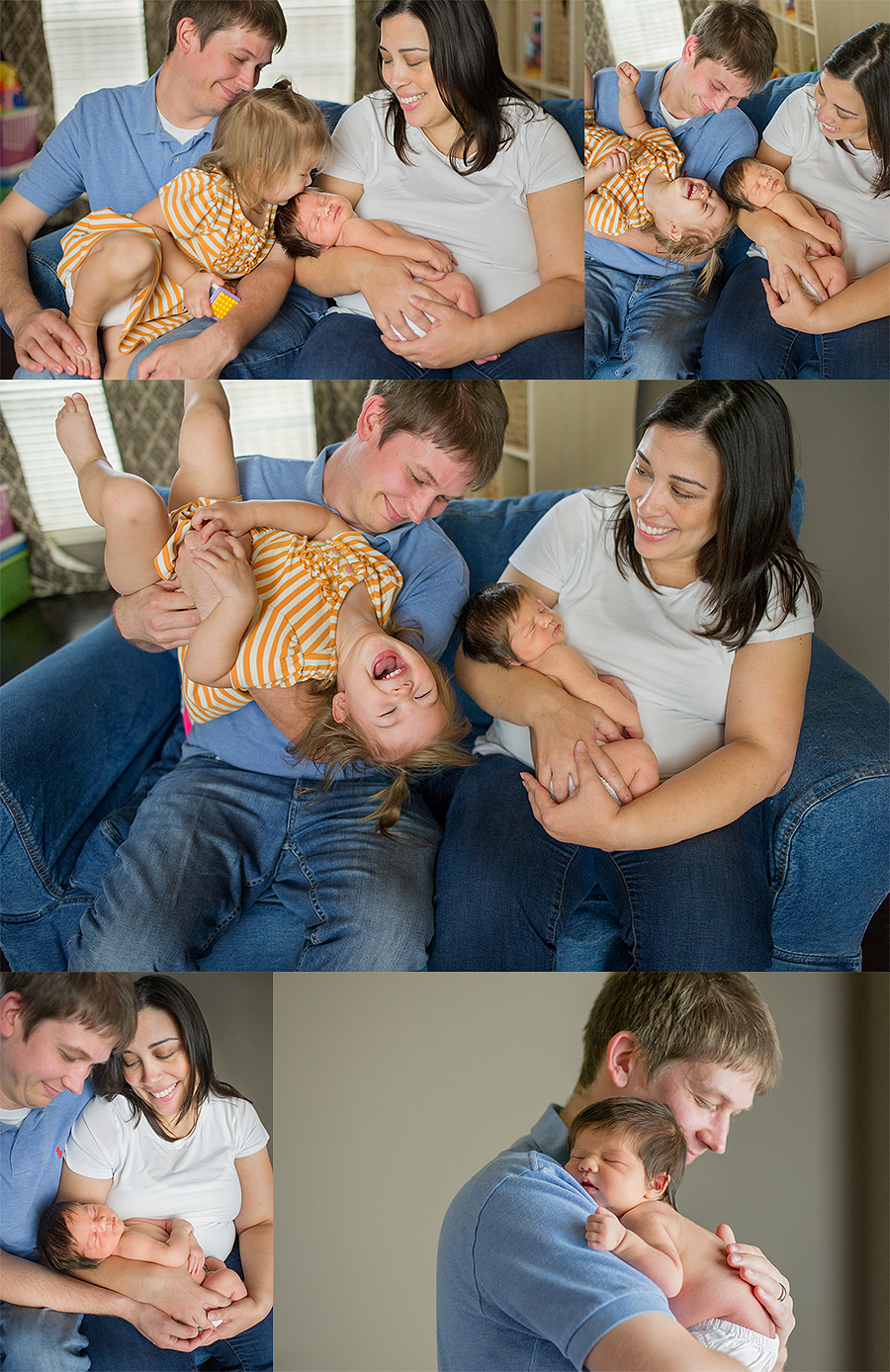 Newborn Family Photographer Woodlands Texas