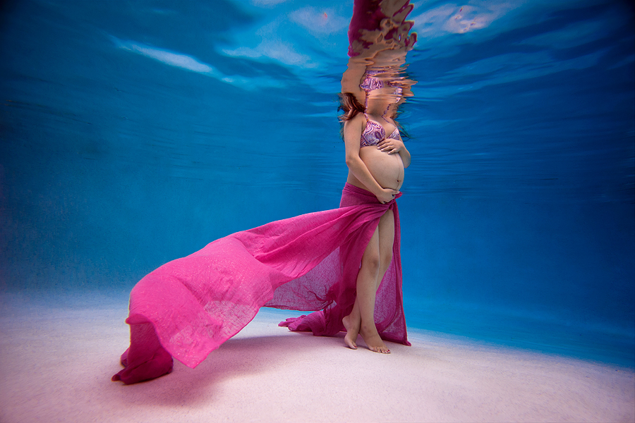 Underwater Maternity Photos