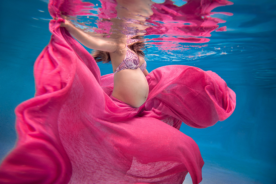 Underwater Maternity Photos