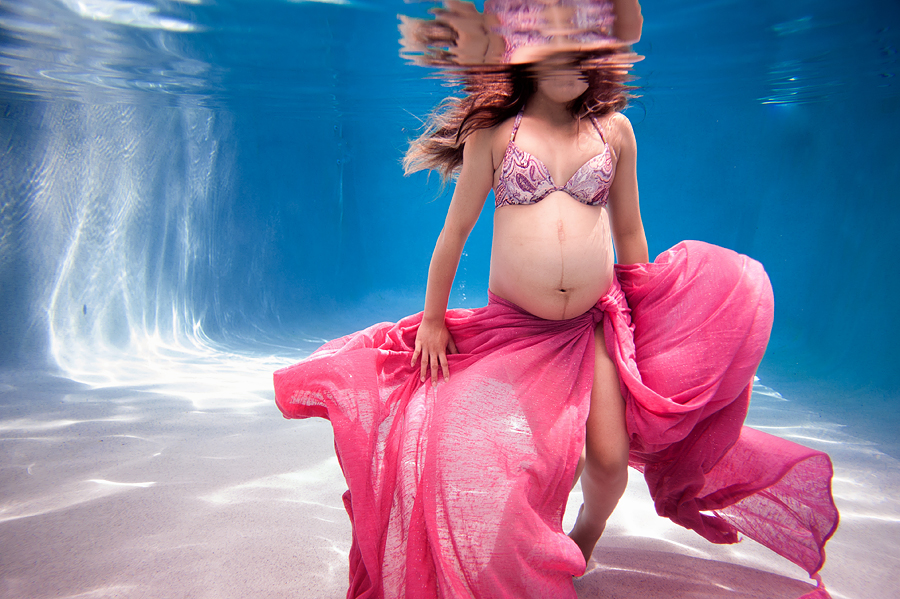 Underwater Maternity Photos
