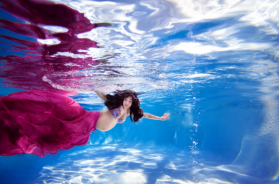 Underwater Maternity Photos