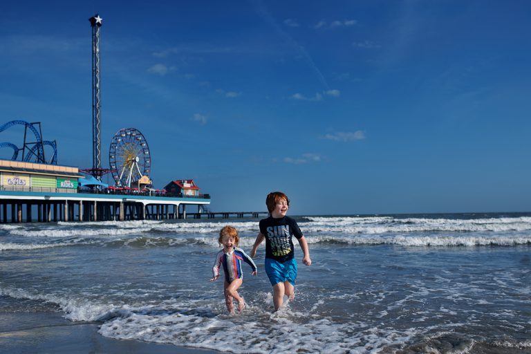 Family Beach Portraits Galveston Texas Beach Photographer Galveston